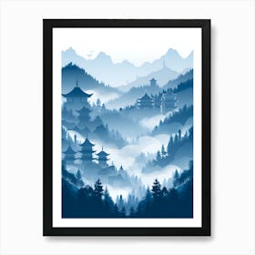 Chinese Landscape 2 Art Print