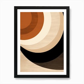 Saarbruecken Symmetry, Geometric Bauhaus Art Print