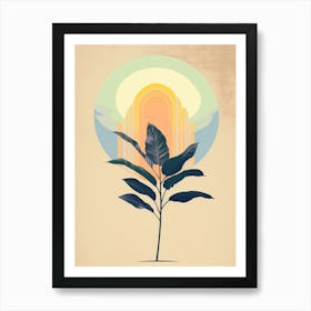 Tree In The Sun Art Print