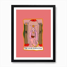 The High Priestess Tarot Art Print