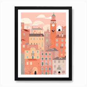 Parma, Italy Illustration Poster