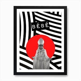 Bebe Moira Rose Art Print