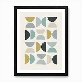 Geometric Shapes 27 2 Art Print