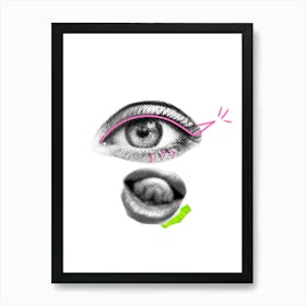 Eye Drawing Poster