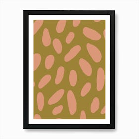 Splatter Pattern Art Print