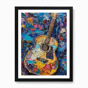 Acoustic Guitar 2 Art Print