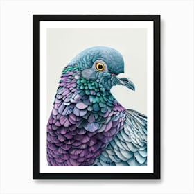 Pigeon 11 Art Print