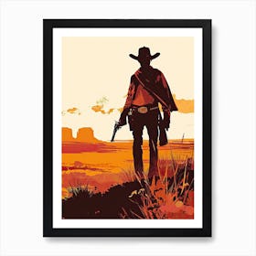 The Cowboy’s Passion 1 Art Print