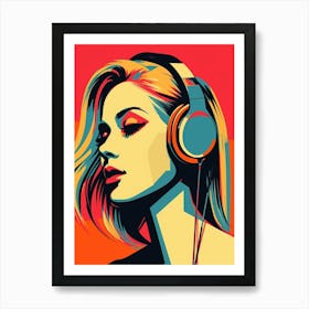 Sound Washington Retro Pop Art 1 Art Print