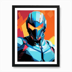 Robot Warrior Art Print