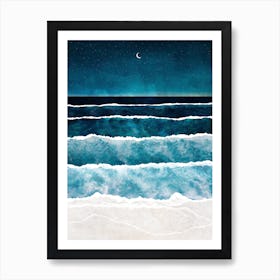 Ocean Sea Beach Poster Art Print