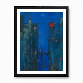 'Blue City' 1 Art Print