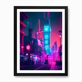 London City Art Travel Art Print