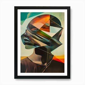 Abstract Portrait Of A Woman 15 Art Print