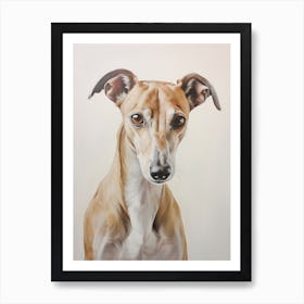 Greyhound Portrait Art Print