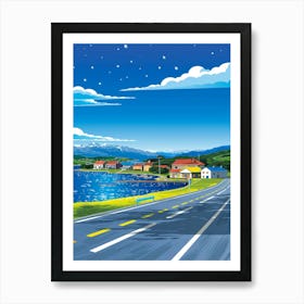 Road To Norway Art Print