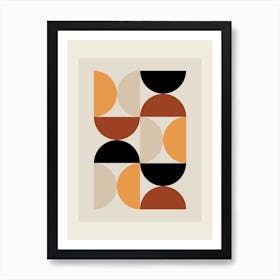 Geometric Shapes 1 Art Print