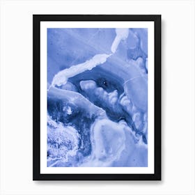 Ice - Ice Stock Videos & Royalty-Free Footage Art Print