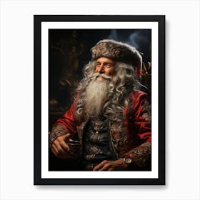 Santa Claus 2 Art Print