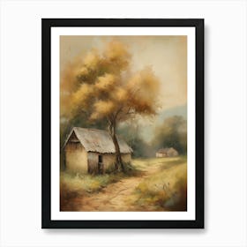 Vintage Oil Painting, Farmhouse Wall Decorations, Vintage Landscape, Printable Wall Art, Vintage Landscape Oil Painting.
2 Art Print