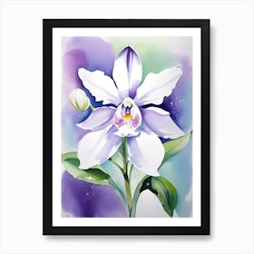 Orchid Painting Art Print