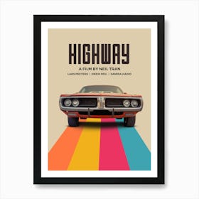 Highway Art Print