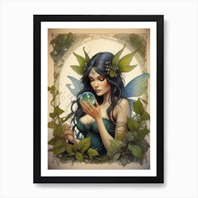 Cute Fairy Art Print