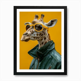 "Giraffe" Art Print