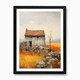 Old Stone Farm Warm Tones 17 Art Print