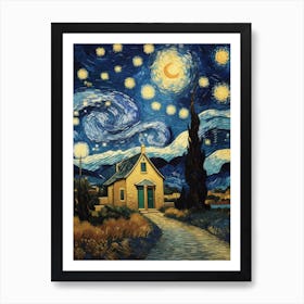 Starry Night 11 Art Print