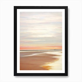 Folly Beach, South Carolina Neutral 1 Art Print