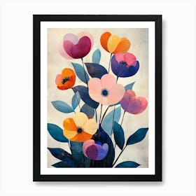 Flowers Canvas Print 12 Art Print