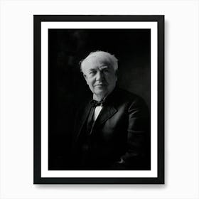 American Inventor Thomas Edison Poster