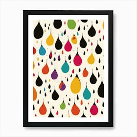 Raindrops 4 Art Print