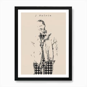 J Balvin Minimal Art Print