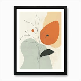 Abstract Flower Canvas Print 7 Art Print