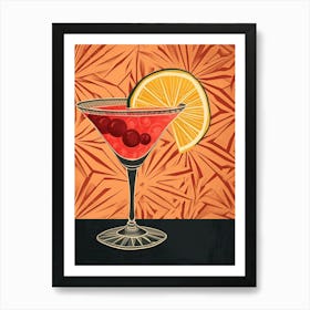 Cosmopolitan Art Deco Art Print