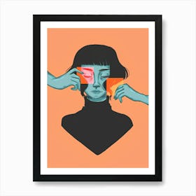 CONTRASTES Art Print