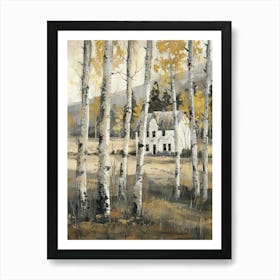 House In The Woods 12 Art Print