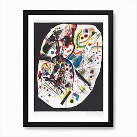 Kleine Welten III, Wassily Kandinsky Art Print