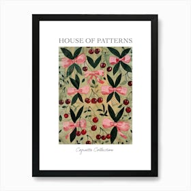 In My Bow Era 6 Pattern Poster Art Print