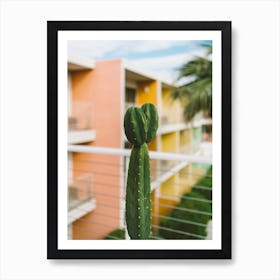 Palm Springs Cactus Art Print