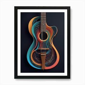 Acoustic Guitar 1 Art Print