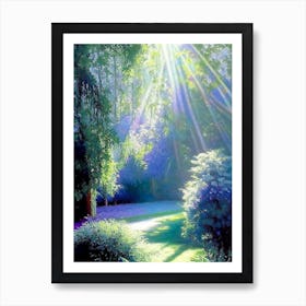 Bellingrath Gardens, Usa Classic Monet Style Painting Art Print