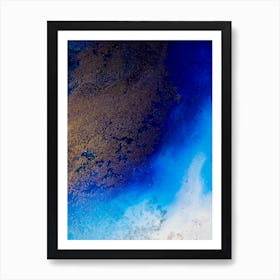 The Big Blue 3 Art Print