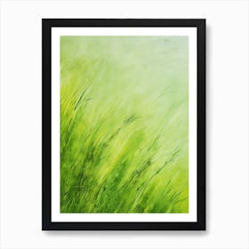 Green Grass 1 Art Print