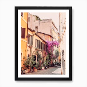 Alley Of Rome Art Print