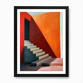 Stairway To Heaven, Minimalism 1 Art Print