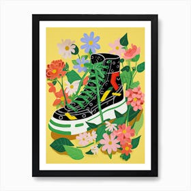 Flowering Sneakers 65 Art Print