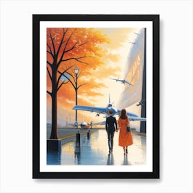 'Airport' Art Print